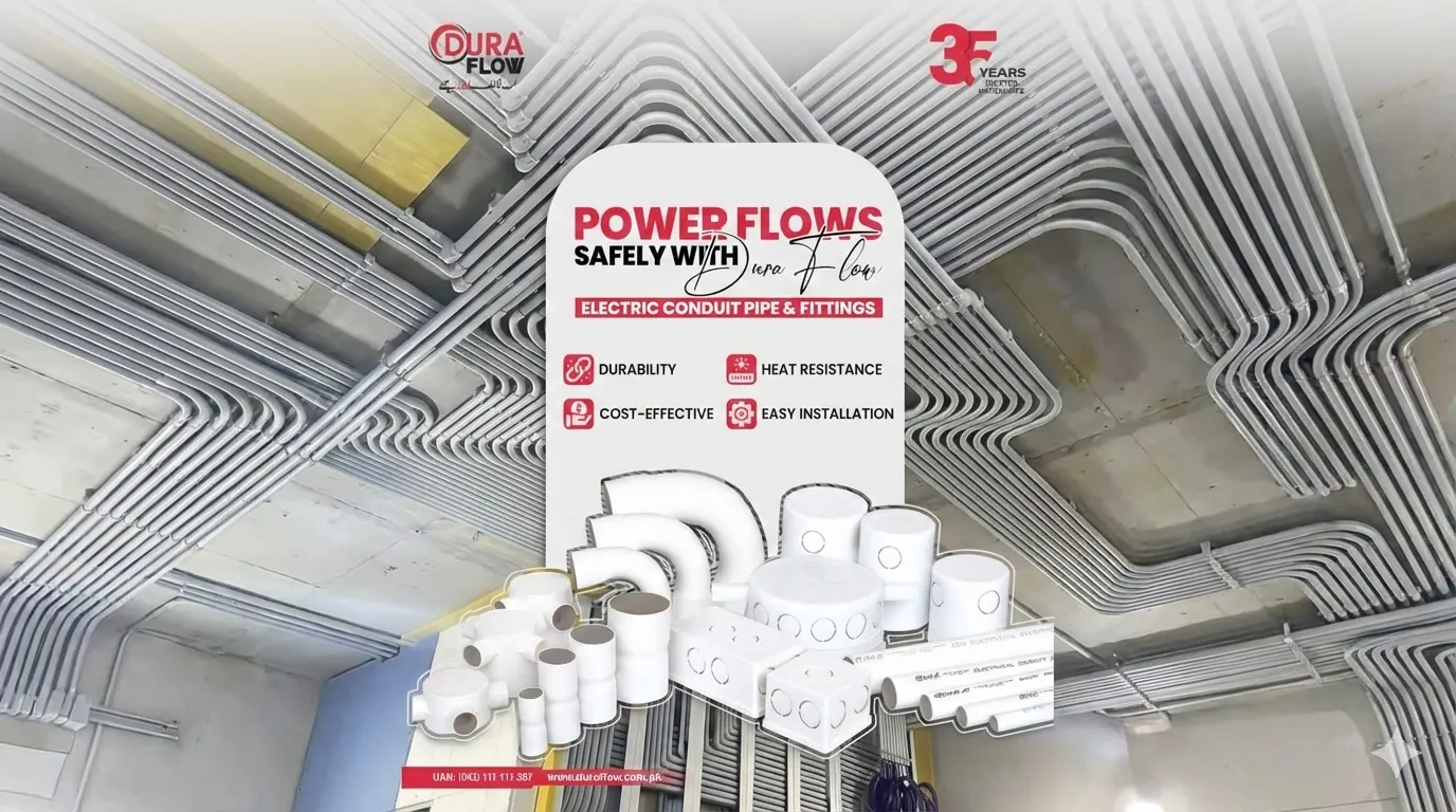 Dura Flow Electric Conduit Pipes & Fittings