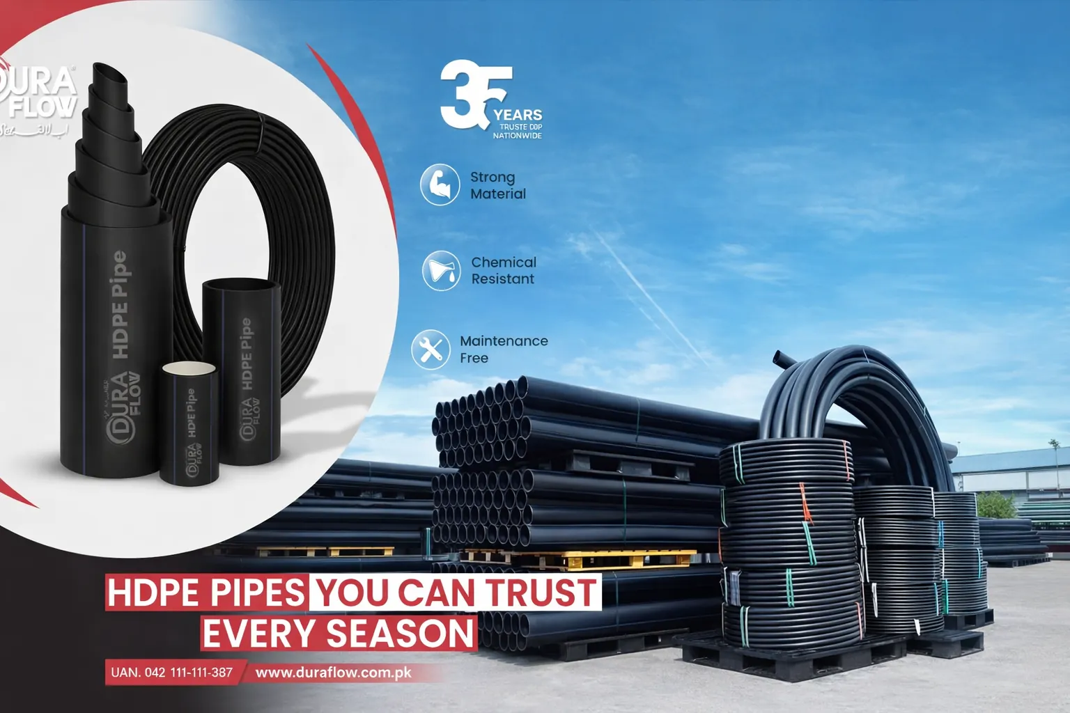 HDPE Pipes in Pakistan: A Growing Industry