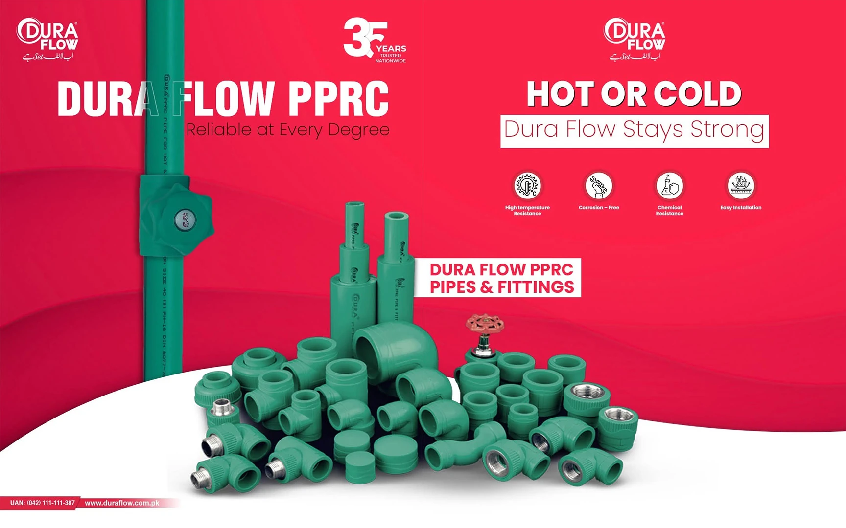 Dura Flow PPRC Pipes and Fittings- Complete Guide